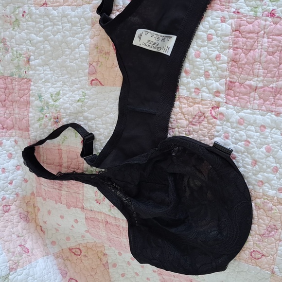 Glamorise 46C front closure underwire bra New, Black - Picture 13 of 17